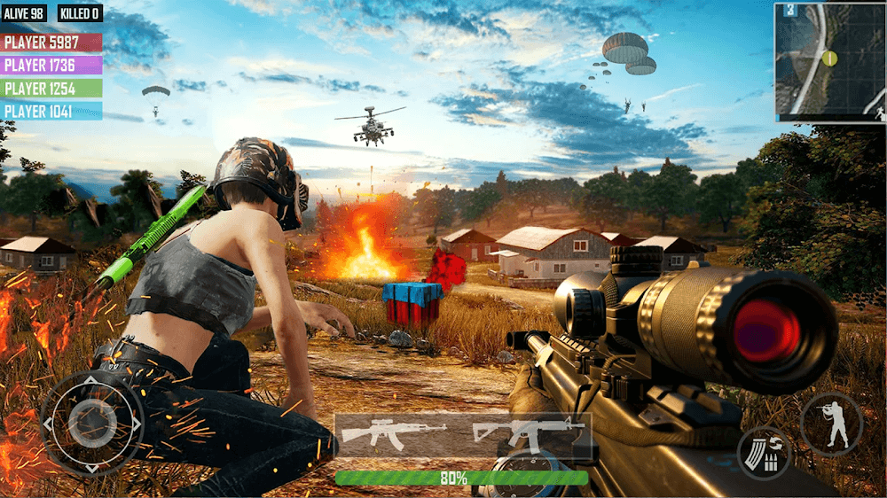 Commando Games v3.10.1 MOD APK (God Mode, Dumb Enemy)