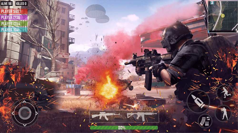 Commando Games v3.10.1 MOD APK (God Mode, Dumb Enemy)