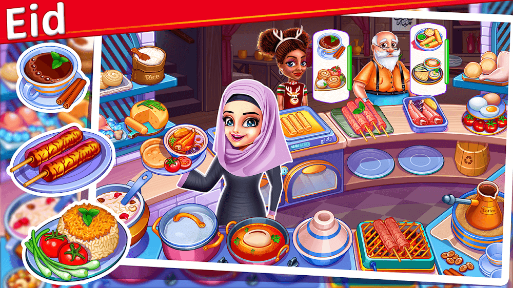 Cooking Express Cooking Games v4.4.4 MOD APK (Unlimited Money)