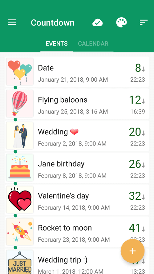 Countdown Days App & Widget v10.5 MOD APK (Premium Unlocked)