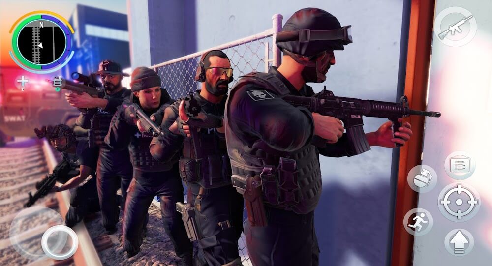 Counter SWAT Force Strike 3D v1.10 MOD APK (Unlimited Money)
