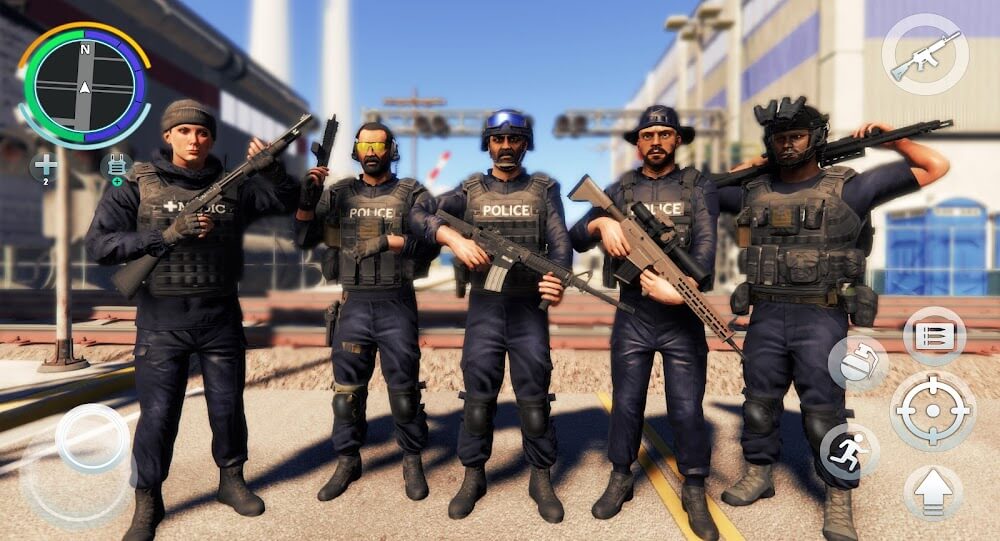 Counter SWAT Force Strike 3D v1.10 MOD APK (Unlimited Money)
