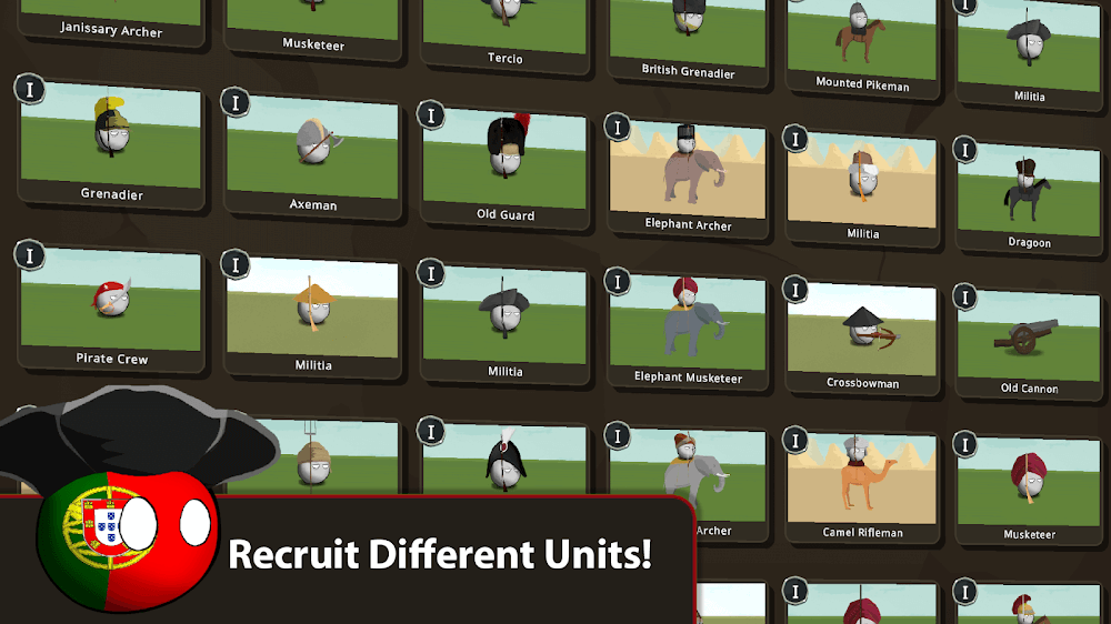 Countryballs at War v1.1.0 MOD APK (Unlocked full paid packages/dlc)