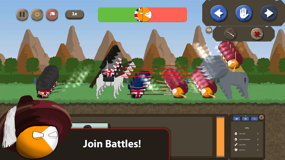 Countryballs at War v1.1.0 MOD APK (Unlocked full paid packages/dlc)