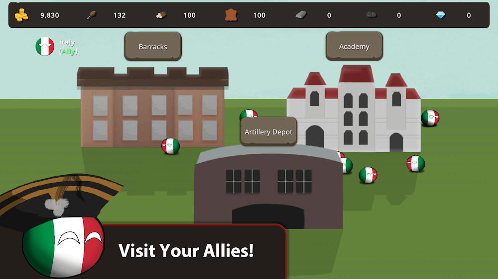 Countryballs at War v1.1.0 MOD APK (Unlocked full paid packages/dlc)