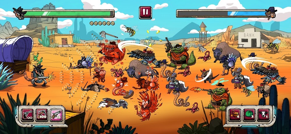 Cowboys Galaxy Adventures v0.101.23 MOD APK (Unlimited Donuts, Coins)