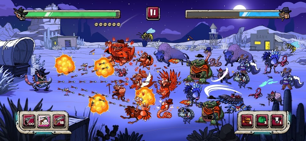 Cowboys Galaxy Adventures v0.101.23 MOD APK (Unlimited Donuts, Coins)