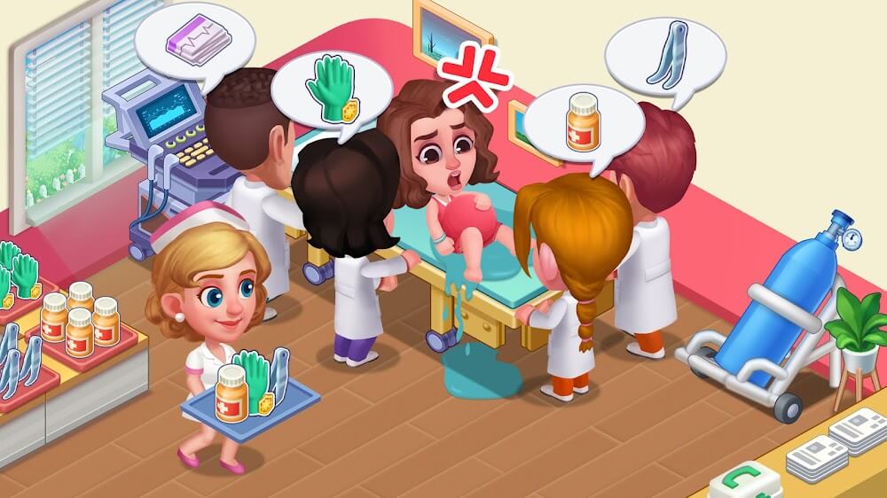 Crazy Hospital v1.0.140 MOD APK (Unlimited Coins/Life)