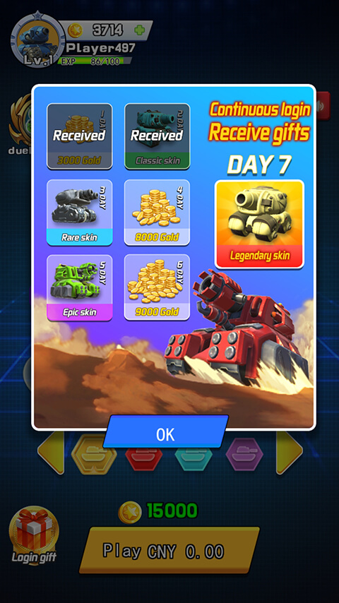 Crazy Tankio v2.0.9 MOD APK (Free Rewards)