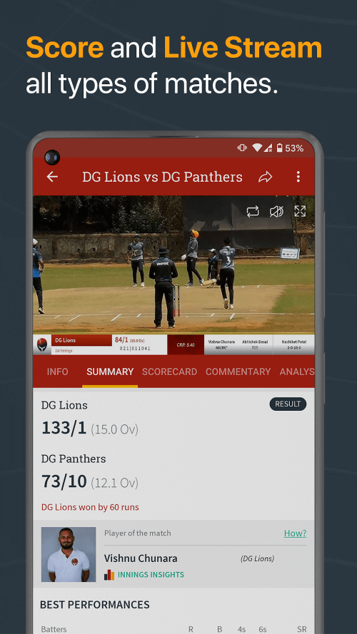 CricHeroes v13.3.1 MOD APK (Premium Unlocked)