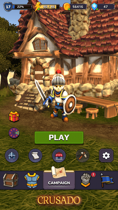 Crusado v0.8.2.1 MOD APK (Menu, Money, Damage, Enemies Stuned, Exp Multiplier x10, Free Shopping)