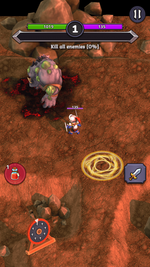 Crusado v0.8.2.1 MOD APK (Menu, Money, Damage, Enemies Stuned, Exp Multiplier x10, Free Shopping)