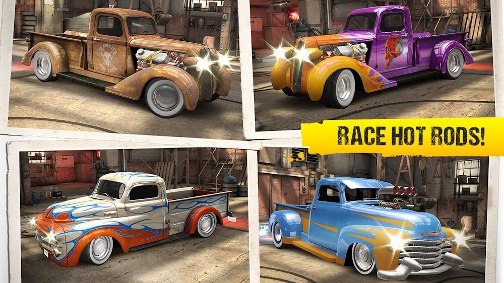 CSR Classics v3.1.4 MOD APK (Menu, Unlimited Gold, Cash, Fuel)