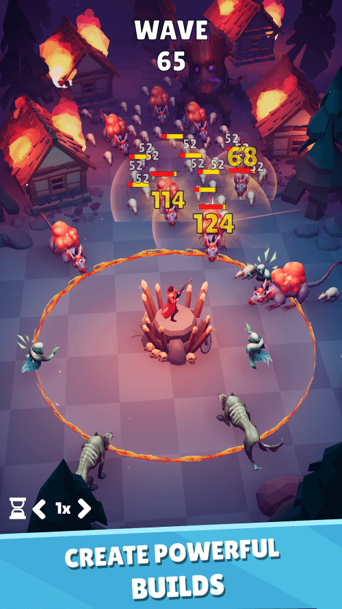 Dark Fortress: Tower Defense v0.3 MOD APK (One Hit, God Mode, High Exp)