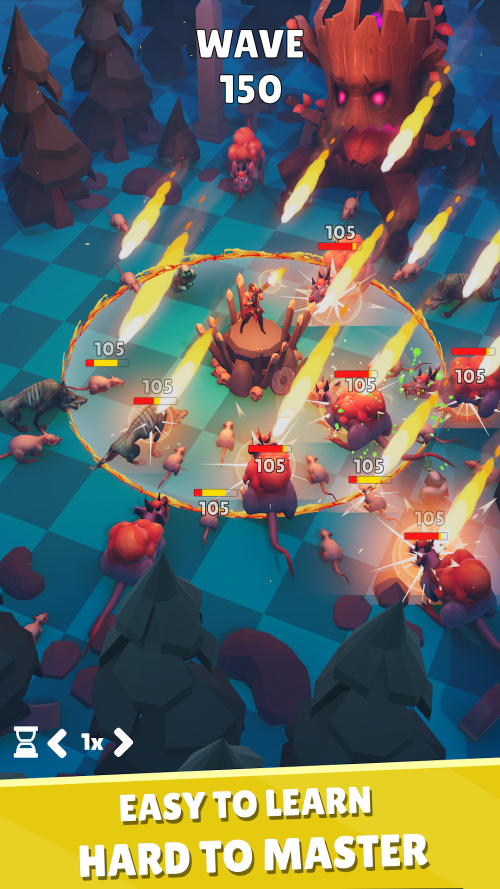Dark Fortress: Tower Defense v0.3 MOD APK (One Hit, God Mode, High Exp)
