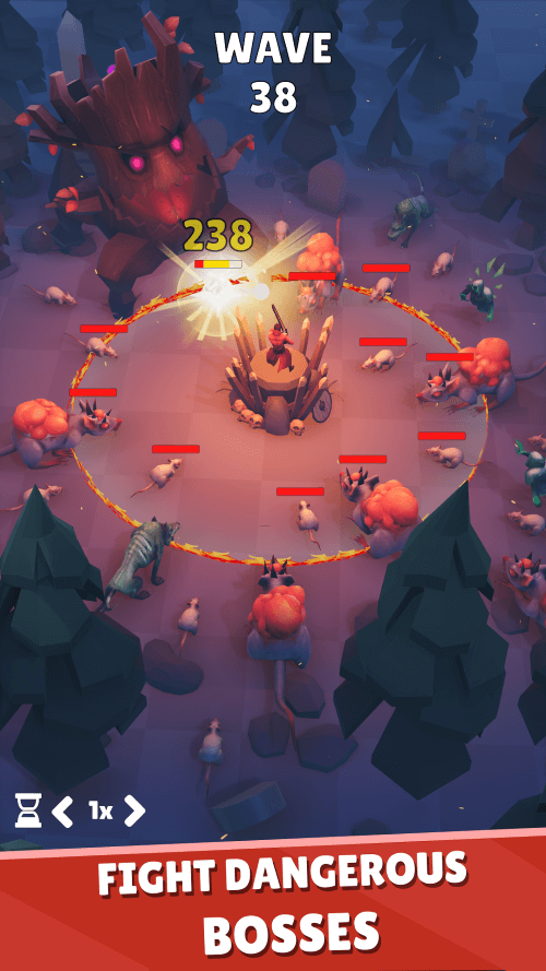 Dark Fortress: Tower Defense v0.3 MOD APK (One Hit, God Mode, High Exp)