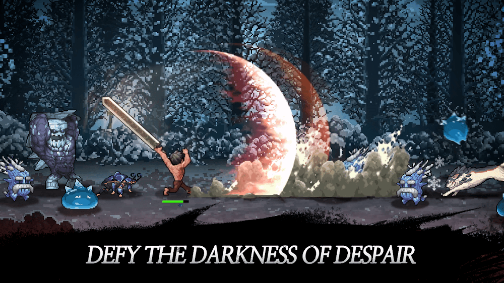 Dark Knight - Idle RPG v1.0.5 MOD APK (Weak Enemy, God Mode)