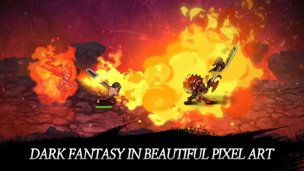 Dark Knight - Idle RPG v1.0.5 MOD APK (Weak Enemy, God Mode)
