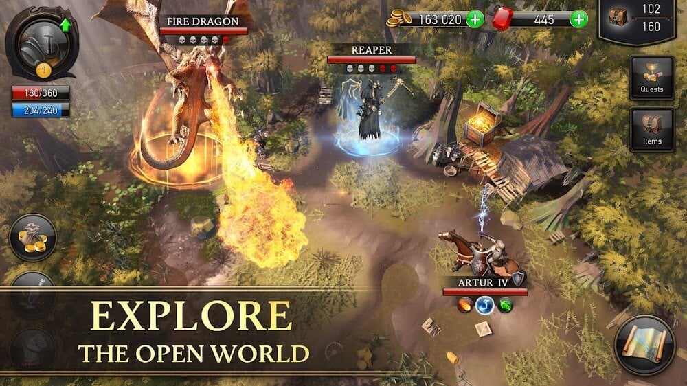 Darkane: Monster GPS v1.0.6 MOD APK (Free Upgrade, One Hit)