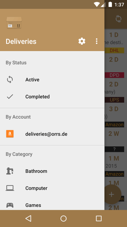 Deliveries Package Tracker v6.0.2 MOD APK (Pro Unlocked)