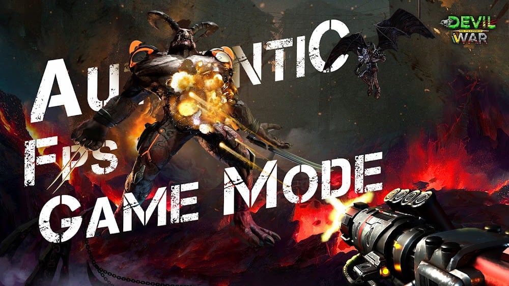 Devil War: 3D Shooting v1.4.3 MOD APK (One Hit, Dumb Enemy)