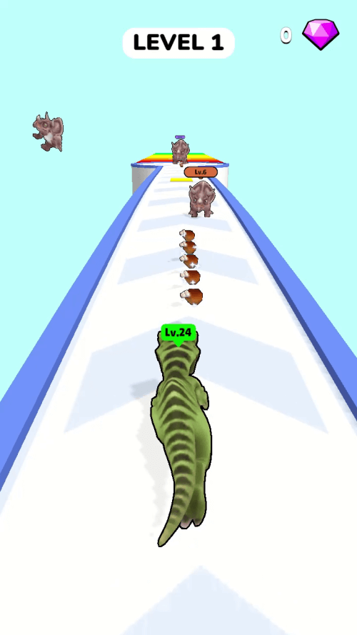 Dino Thrash 3D v1.6 MOD APK (Unlimited Gems)