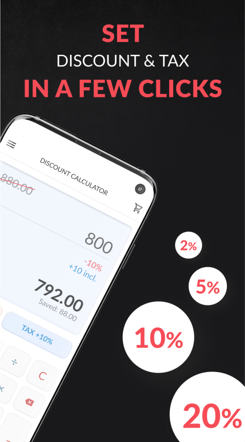 Discount Calculator v1.9.5 MOD APK (Premium Unlocked)