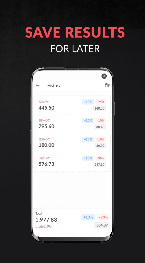 Discount Calculator v1.9.5 MOD APK (Premium Unlocked)