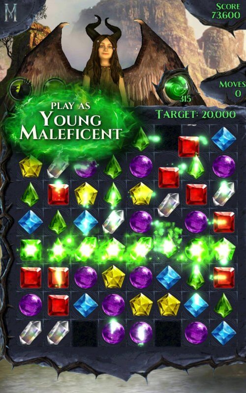 Maleficent Free Fall v9.37.0 MOD APK (Unlimited Lives, Magic)
