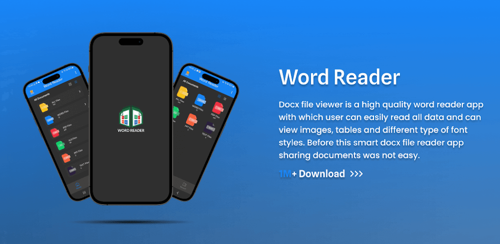 Word Reader v3.1.1 MOD APK (Premium Unlocked)