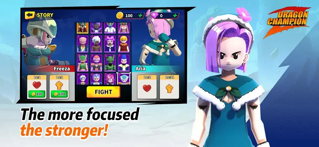 Dragon Champion Z v1.0.200803 MOD APK (Attack, God Multiplier)