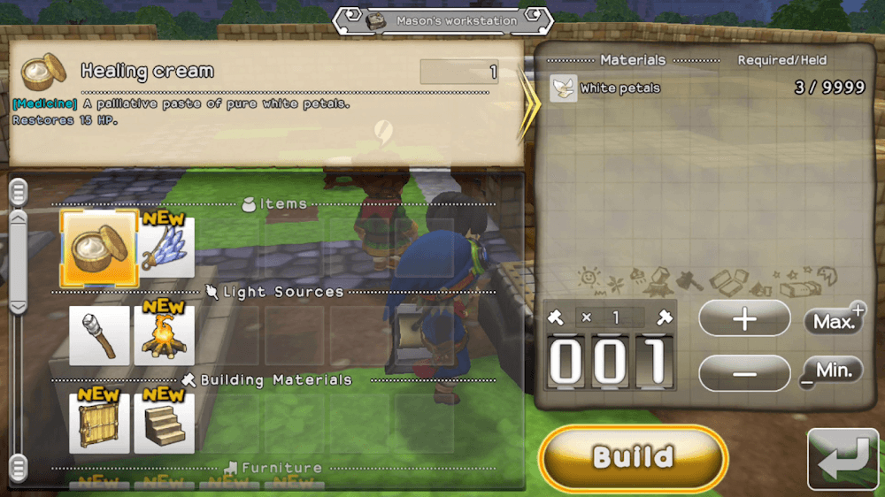 DRAGON QUEST BUILDERS v1.1.4 MOD APK (God Mode, Free Craft)