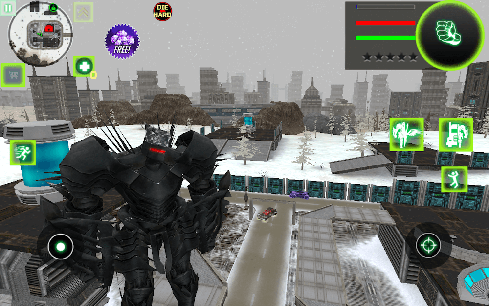 Dragon Robot 2 v2.5.5 MOD APK (God Mode, Money, Weapon)