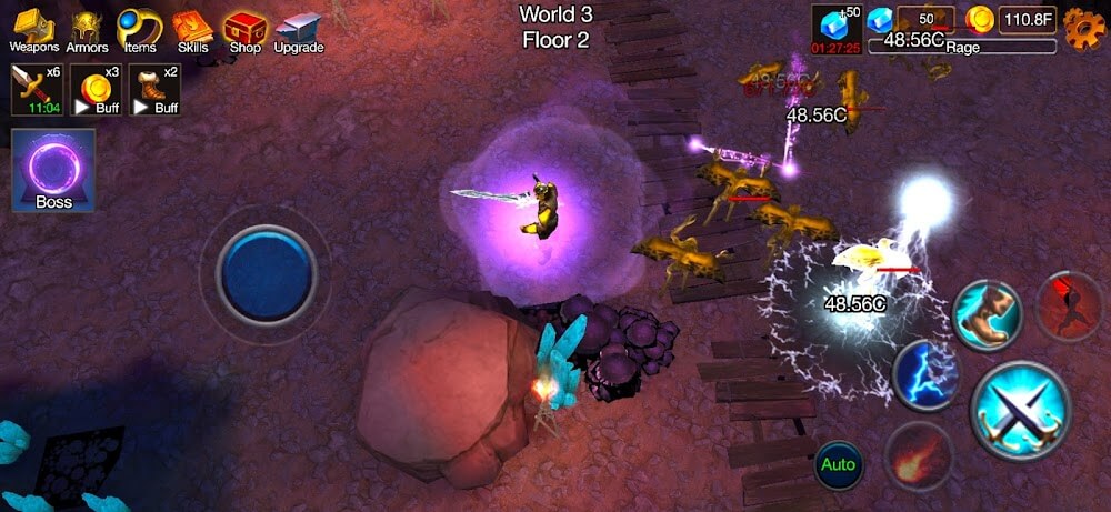 Dungeon Clash v2.1.36 MOD APK (Unlimited Gold/Diamonds/Materials)