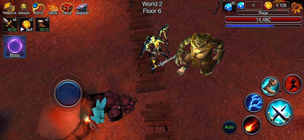 Dungeon Clash v2.1.36 MOD APK (Unlimited Gold/Diamonds/Materials)