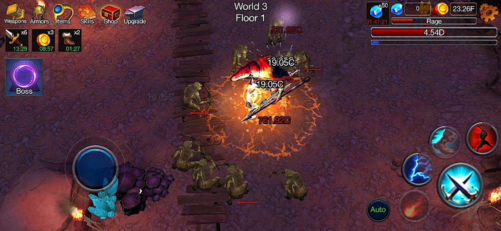 Dungeon Clash v2.1.36 MOD APK (Unlimited Gold/Diamonds/Materials)
