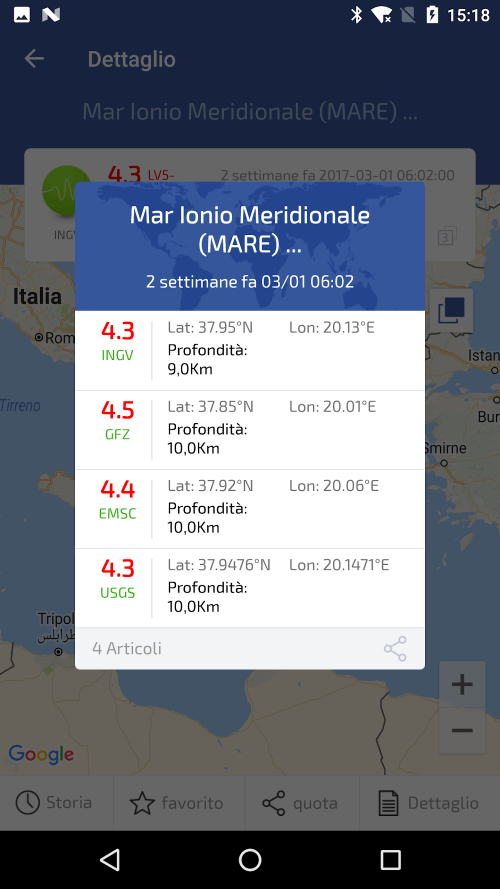 Earthquakes Pro v3.6.1 APK (PAID/Patched)