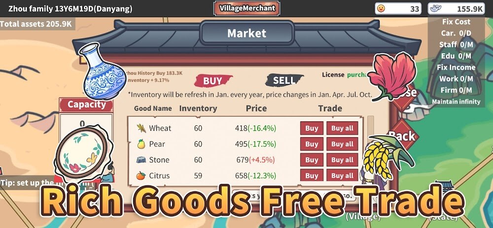 East Trade Tycoon v2.0.19 MOD APK (Speed Multiplier, Add Cash)