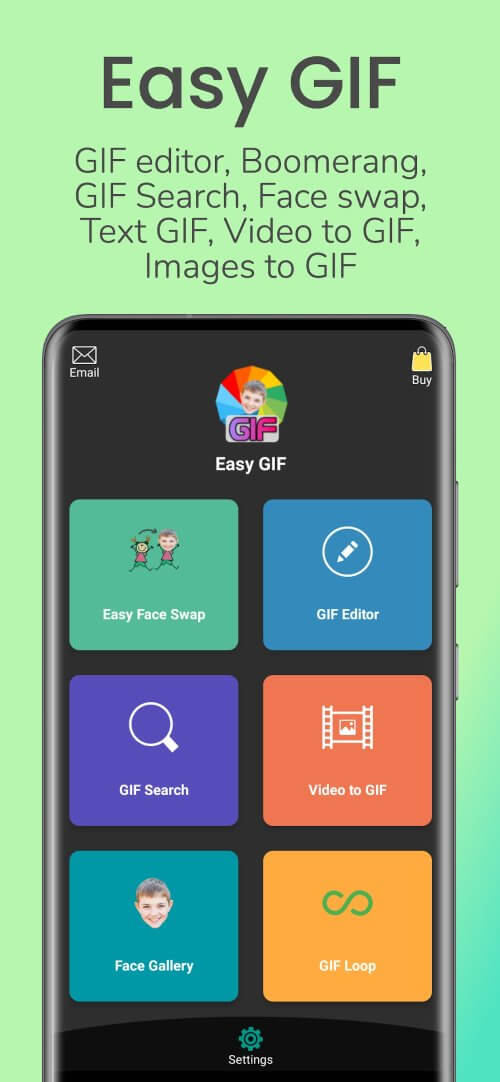 Easy GIF v9.0.4 MOD APK (Premium Unlocked)