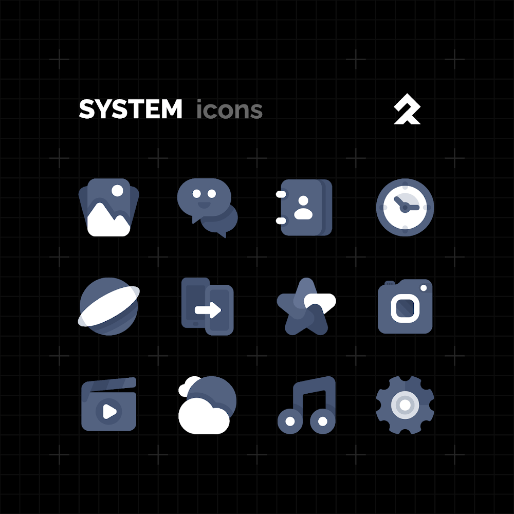 ENIX DARK Icon Pack v1.2 APK (Full Version)