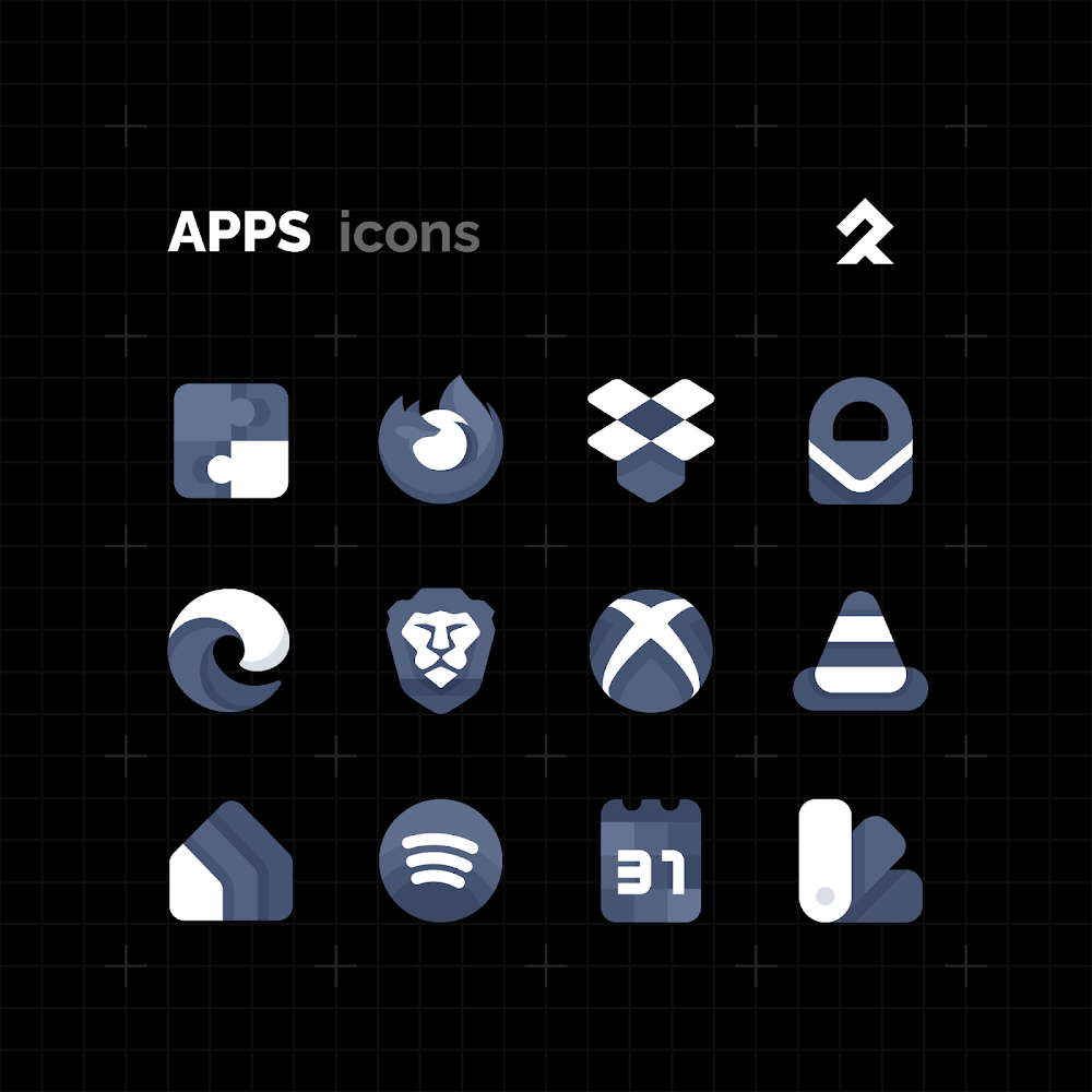 ENIX DARK Icon Pack v1.2 APK (Full Version)