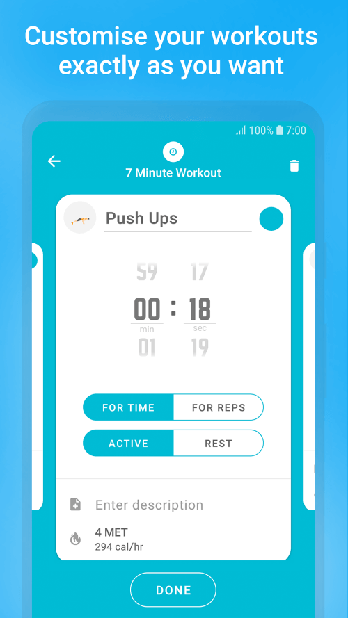 Exercise Timer v7.079 MOD APK (Premium Unlocked)
