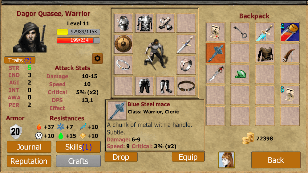 Exiled Kingdoms RPG v1.3.1218 MOD APK (Unlimited Money, Unlocked)