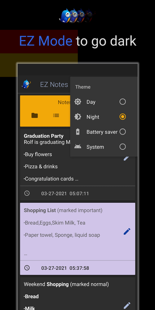 EZ Notes v11.4.0 APK (Premium Unlocked)