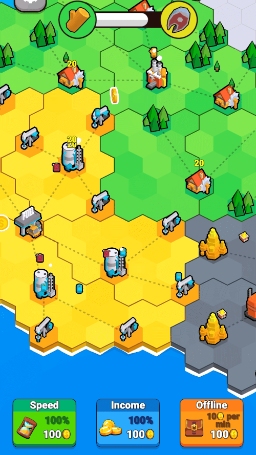 Factory World: Connect Map v1.63.1 MOD APK (Unlimited Coins)