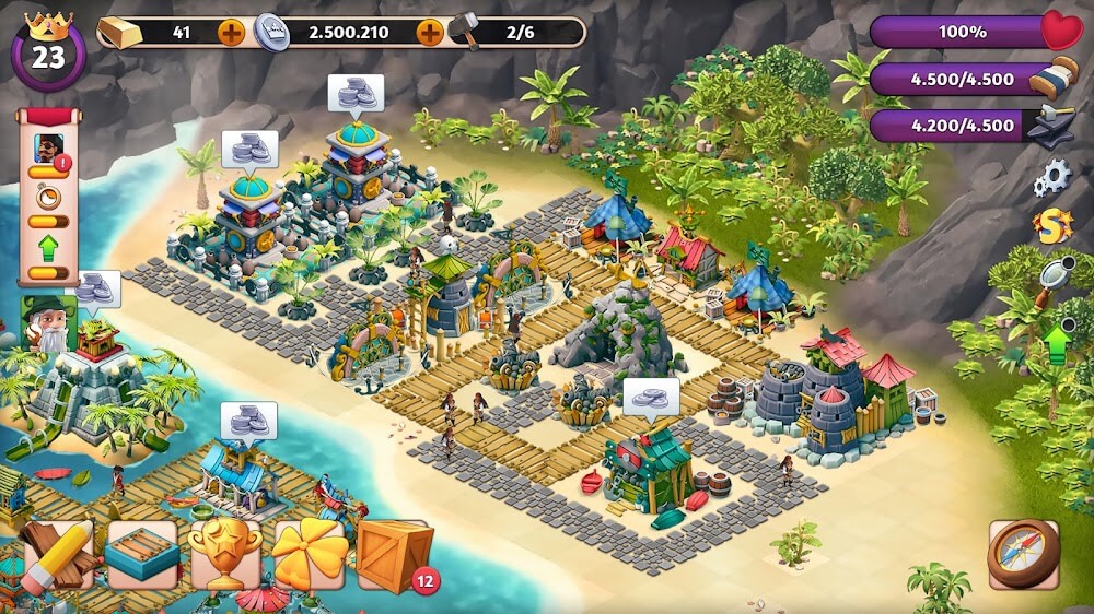 Fantasy Island v2.19.0 MOD APK (Unlimited Money, Resources)