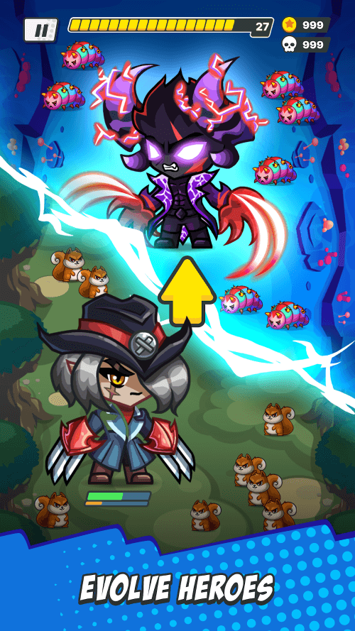 Fantasy Journey v1.0.12 MOD APK (Unlimited Crystal, Hero Orb, God Mode)