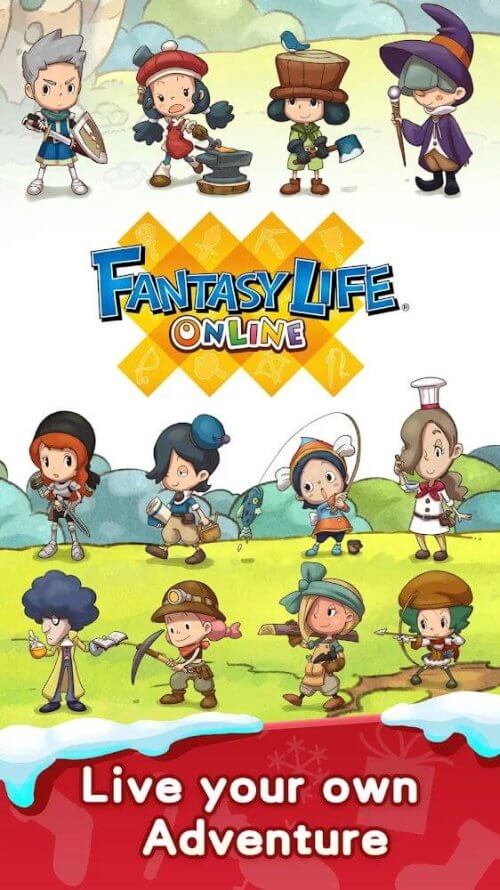 Fantasy Life Online v1.7.2 MOD APK (High Damage, God Mode)