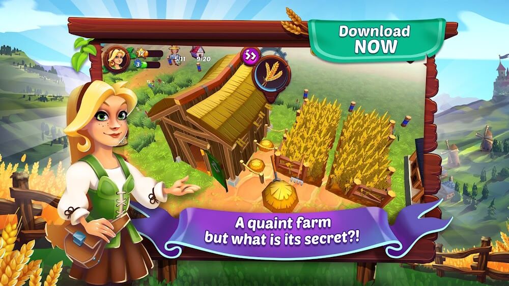 Farmers Conquest Village Tales v1.6.17 MOD APK (Unlimited Money)