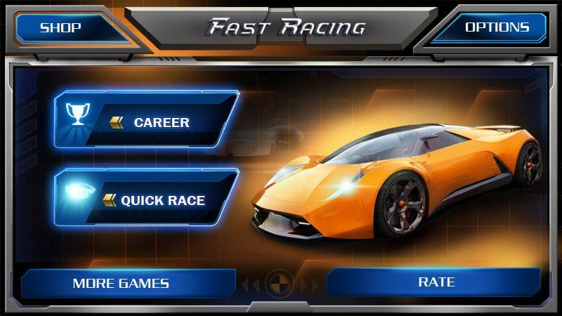 Fast Racing 3D v2.5 MOD APK (Unlimited Gold)